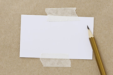 Image showing paper note