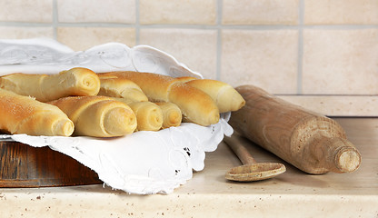 Image showing Appetizing homemade bread