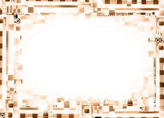 Image showing sepia film background