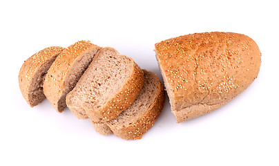 Image showing Bread with sesame
