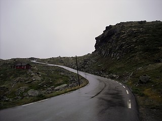 Image showing Mountain road 