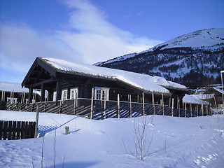 Image showing Winter cabin