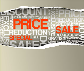 Image showing Sale discount advertisement