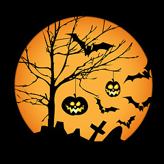 Image showing Halloween illustration 