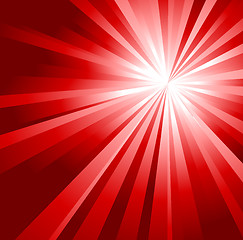 Image showing Abstract red background 