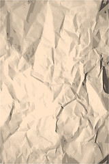 Image showing Grunge crumpled paper texture 