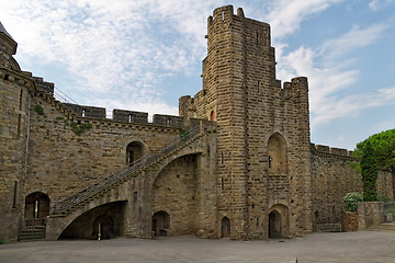 Image showing Carcassonne, France, UNESCO. Castle