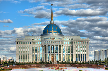 Image showing President palace Ak-Orda.