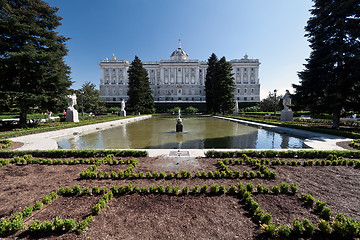 Image showing Royal Palace of Madrid, Spain