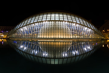 Image showing Hemisferic in The City of Arts and Sciences Valencia, Spain