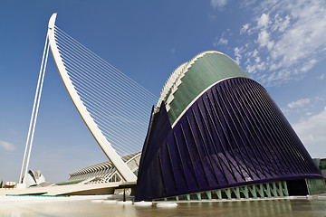 Image showing Agora in The City of Arts and Sciences Valencia, Spain