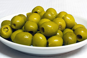 Image showing Olives stuffed with anchovies