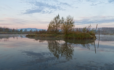 Image showing Lagoon of Sils Spain