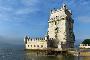 Image showing Tower of Belem, Lisbon Portugal