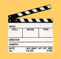 Image showing movie clapper