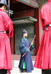 Image showing Traditional South Korean ceremony