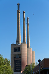 Image showing Thermal Badalona, The three towers