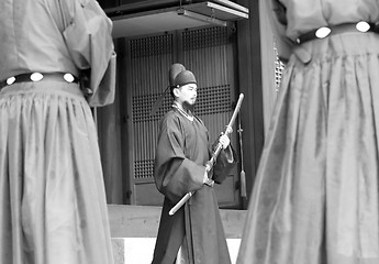 Image showing Traditional South Korean ceremony