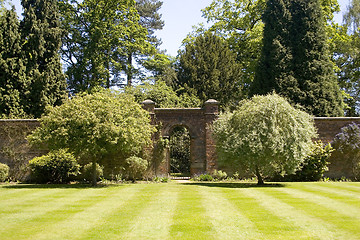 Image showing Walled garden