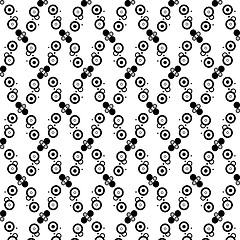 Image showing Seamless polka dots pattern