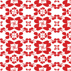 Image showing Seamless floral pattern