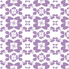 Image showing Seamless floral pattern