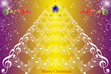 Image showing Christmas decoration background