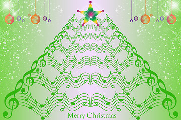 Image showing Christmas decoration background