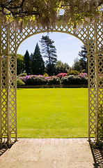 Image showing Pergola