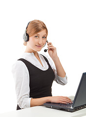 Image showing Young businesswoman