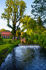 Image showing summer landscape with river