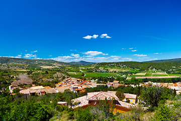 Image showing Mediterranean sea coast. Nice France.