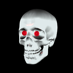 Image showing Halloween skull