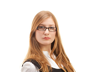 Image showing Portrait of beautiful business woman