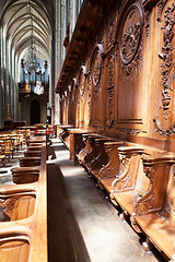 Image showing interior of Cathedral of the Holy Cross, OrlÃ©ans