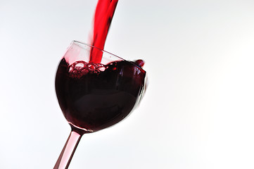 Image showing Red wine