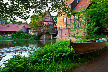 Image showing summer landscape with river