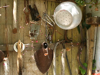 Image showing garden tools