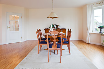 Image showing Modern house, living-room