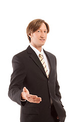 Image showing young confident businessman