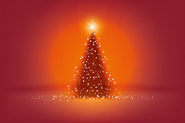Image showing red christmas