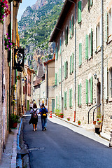 Image showing narrow street of the old city