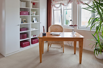 Image showing Modern interior of home office