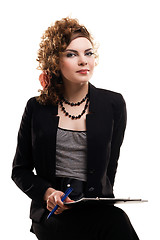 Image showing Businesswoman in office