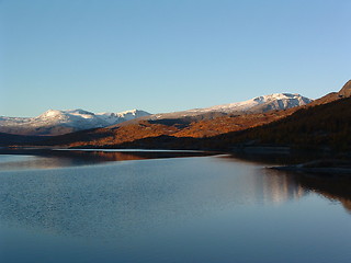 Image showing Mountain landscape in Jotunheimen Norway