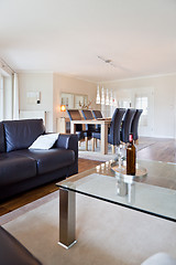 Image showing Interior of modern house kitchen