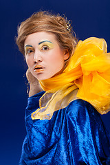 Image showing woman with glamour make-up