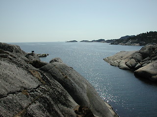 Image showing Coast landscape in Norway