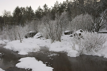 Image showing winter river