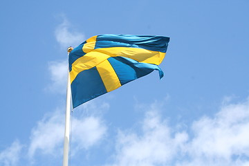 Image showing Swedish flag